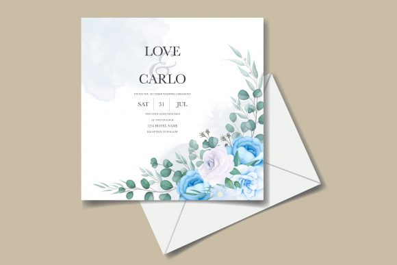 Download Vintage Wedding Invitation Floral Design - Floral Collection
