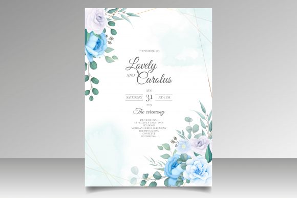 Download Vintage Wedding Invitation Floral Design - Floral Collection