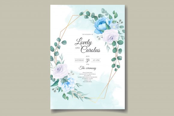 Download Vintage Wedding Invitation Floral Design - Floral Collection