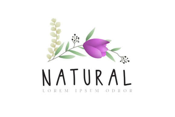 Download Beautiful Floral Logo Design - Floral Collection