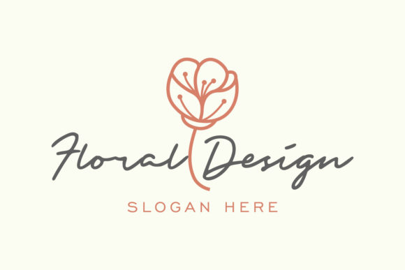Download Floral Logo Design Concept Premium - Floral Collection