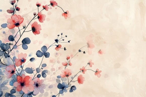 Download Watercolor Floral Artwork - Floral Collection